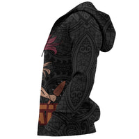 Hawaiian Polynesian Guardian Kanaka Warrior Hoodie - Polynesian Pride