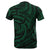Polynesian Kakau Green Hawaii Warrior Football T Shirt - Polynesian Pride
