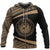 Hawaii Polynesia Zip up Hoodie Circle Ver 2.0 Unisex White - Polynesian Pride
