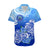 Federated States Of Micronesia Matching Dress and Hawaiian Shirt Polynesian Flower Tribal LT9 - Polynesian Pride