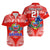 (Custom Personalised) Toa Samoa Polynesian Rugby Hawaiian Shirt Samoan Flag Red Color LT9 Red - Polynesian Pride