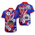 (Custom Personalised) Special Samoa FAST Party Hawaiian Shirt Tribal Samoan Hibiscus Design LT9 Blue - Polynesian Pride