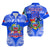 (Custom Personalised) Toa Samoa Polynesian Rugby Hawaiian Shirt Samoan Flag Blue Color LT9 Blue - Polynesian Pride