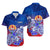 Tahiti Matching Dress and Hawaiian Shirt Polynesian Flower Tribal LT9 - Polynesian Pride