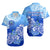 Federated States Of Micronesia Matching Dress and Hawaiian Shirt Polynesian Flower Tribal LT9 - Polynesian Pride