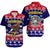 American Samoa Tribal Polynesian Matching Dress and Hawaiian Shirt Christmas Vibe LT9 - Polynesian Pride