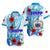 Special Samoa HRPP Party Hawaiian Shirt Tribal Samoan Hibiscus Design LT9 Blue - Polynesian Pride