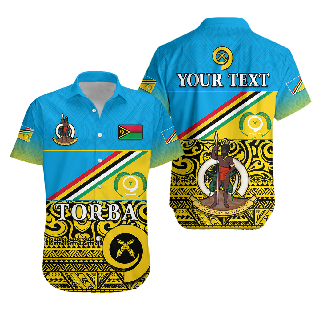 (Custom Personalised) Torba Province Hawaiian Shirt Vanuatu Proud LT13 Unisex Blue - Polynesian Pride