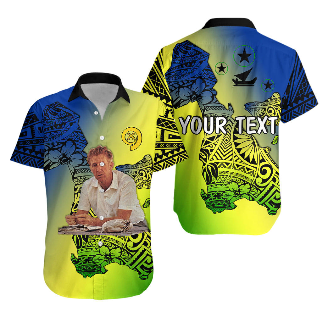 (Custom Personalised) Vanuatu Darvall Wilkins Hawaiian Shirt Proud of Malampa LT13 Unisex Yellow - Polynesian Pride