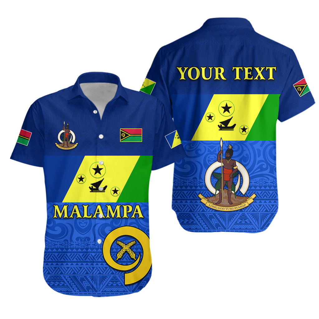 (Custom Personalised) Malampa Province Hawaiian Shirt Vanuatu Proud LT13 Unisex Blue - Polynesian Pride