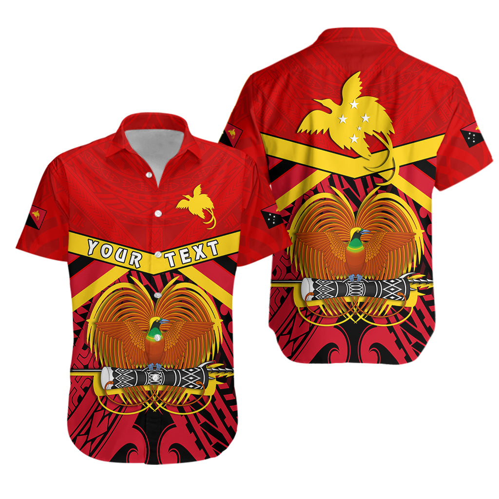 (Custom Personalised) Papua New Guinea Hawaiian Shirt the One and Only LT13 Unisex Red - Polynesian Pride