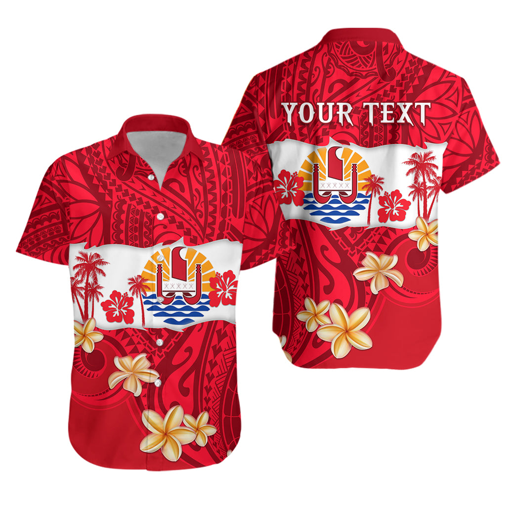 (Custom Personalised) Tahiti Polynesian Hawaiian Shirt Mythical Destination LT13 Unisex Red - Polynesian Pride