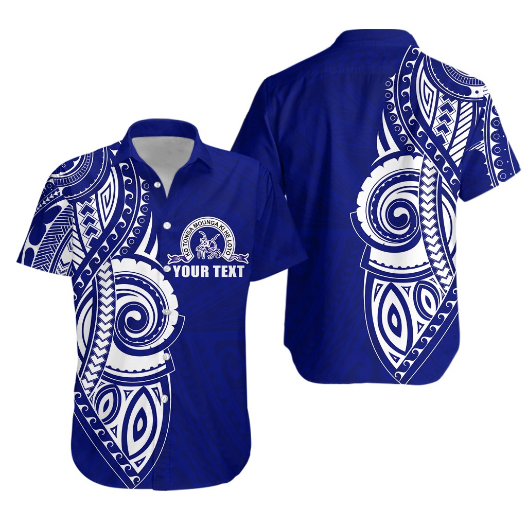 (Custom Personalised) Tupou College Hawaiian Shirt Unisex Blue - Polynesian Pride