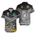 Vanuatu Polynesian Matching Hawaiian Shirt and Dress Together Black LT8 - Polynesian Pride