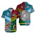 Vanuatu Polynesian Matching Hawaiian Shirt and Dress Together Bright Color LT8 - Polynesian Pride