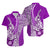 Hawaiian Shark Polynesian Matching Dress and Hawaiian Shirt Vibe Purple Style LT6 - Polynesian Pride