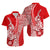 Hawaiian Shark Polynesian Matching Dress and Hawaiian Shirt Vibe Red Style LT6 - Polynesian Pride