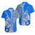 Hawaiian Shark Polynesian Matching Dress and Hawaiian Shirt Vibe Blue Style LT6 - Polynesian Pride