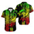 Polynesian Couple Outfits Hawaii Kakau Matching Dress and Hawaiian Shirt Polynesian Warrior Reggage LT6 - Polynesian Pride