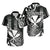 Custom Matching Hawaiian Outfits For Coupless Summer Hawaii Kanaka Map Matching Dress and Hawaiian Shirt Style No.1 LT6 - Polynesian Pride