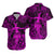 Hawaii Hula Girl Polynesian Matching Dress and Hawaiian Shirt Matching Couples Outfit Unique Style Pink LT8 - Polynesian Pride