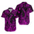 Hawaii Fish Hook Polynesian Matching Dress and Hawaiian Shirt Matching Couples Outfit Unique Style Pink LT8 - Polynesian Pride