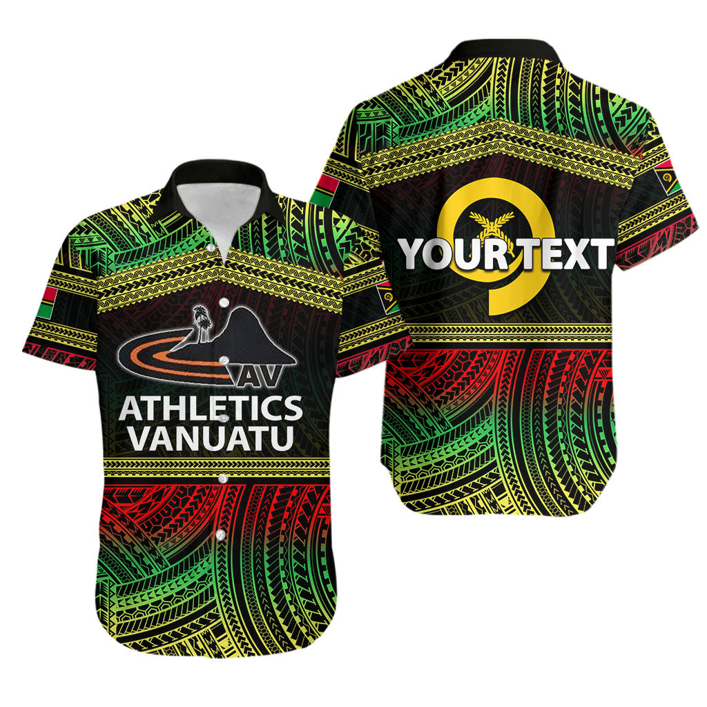 (Custom Personalised)Athletics Vanuatu Hawaiian Shirt Of Vanuatu Polynesian Patterns LT6 Unisex Yellow - Polynesian Pride