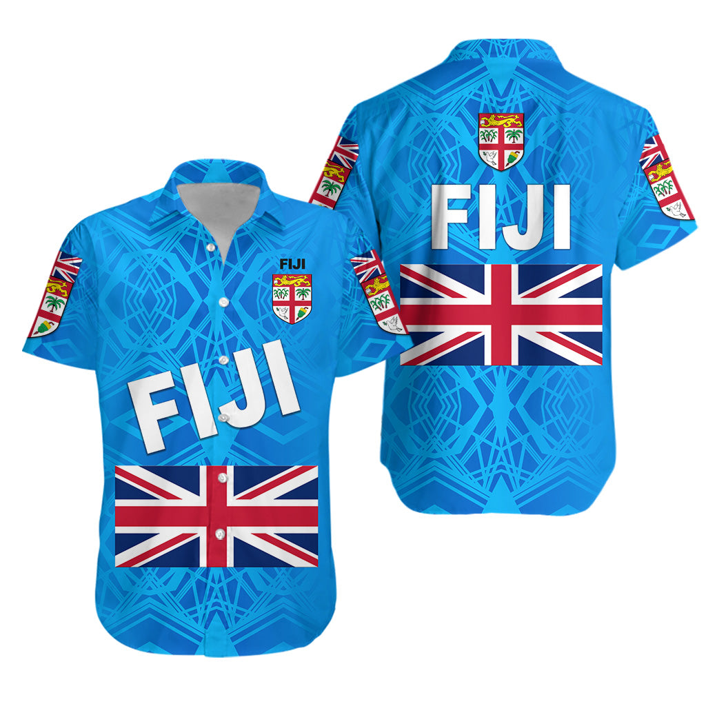 Fiji Day Hawaiian Shirt Flag Vibes LT8 Unisex Blue - Polynesian Pride