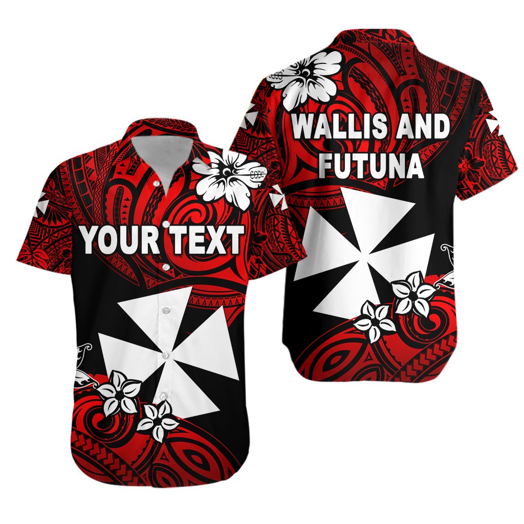 (Custom Personalised) Wallis and Futuna Rugby Hawaiian Shirt Unique Vibes Unisex Red - Polynesian Pride