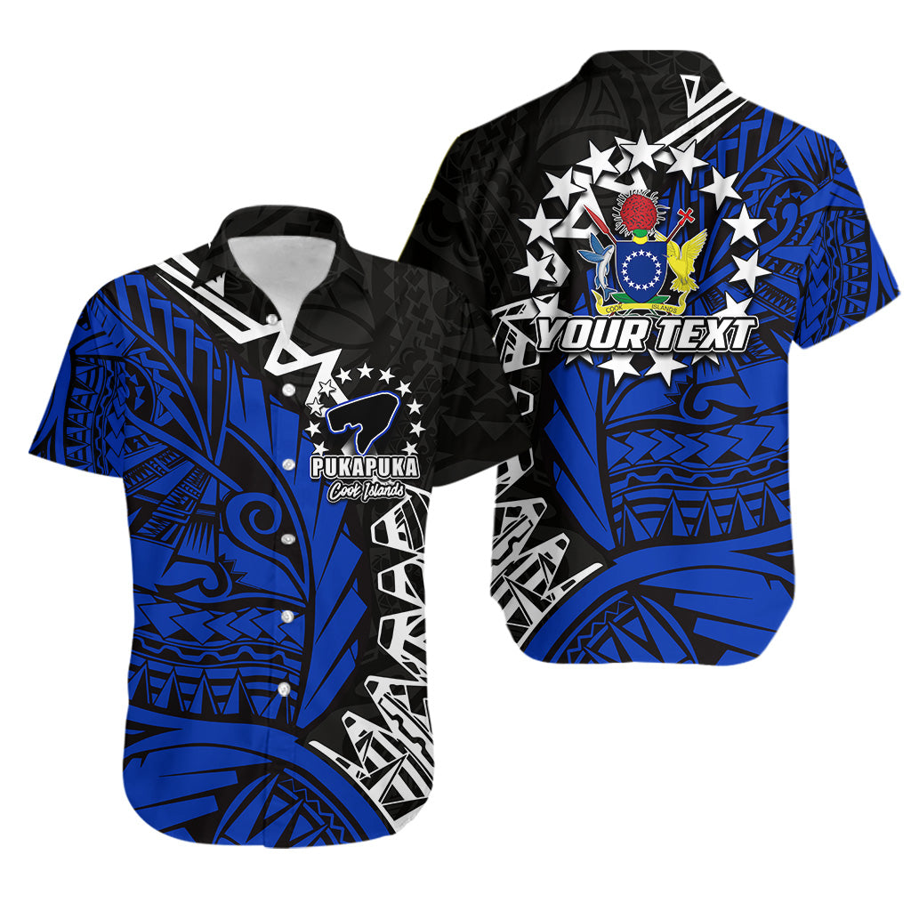 (Custom Personalised)Cook Islands Hawaiian Shirt Pukapuka Polynesian Style LT6 Unisex Blue - Polynesian Pride
