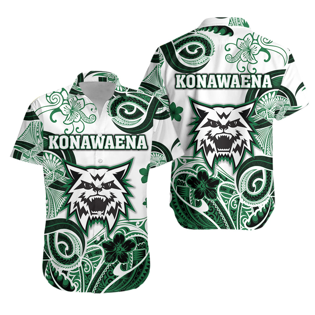 Hawaii Konawaena Wildcats School Hawaiian Shirt Unique Style LT8 - Polynesian Pride