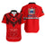 Samoa Independence Day Tribal Tattoo Coat Of Arms Hawaiian Shirt No.1 LT6 Unisex Red - Polynesian Pride