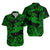 (Custom Personalised) Hawaii Hammer Shark Polynesian Hawaiian Shirt Unique Style - Green LT8 - Polynesian Pride