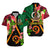 Vanuatu Hawaiian Shirt Independence Be Proud Vanuatu Flag LT8 Unisex Black - Polynesian Pride