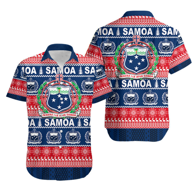 Samoa Christmas Hawaiian Shirt 2022 LT6 Kid - Polynesian Pride