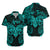 (Custom Personalised) Aries Zodiac Polynesian Hawaiian Shirt Unique Style - Turquoise LT8 - Polynesian Pride