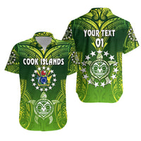 (Custom Personalised Text And Number) Cook Islands Hawaiian Shirt Happy Independence Anniversary LT8 Unisex Red - Polynesian Pride