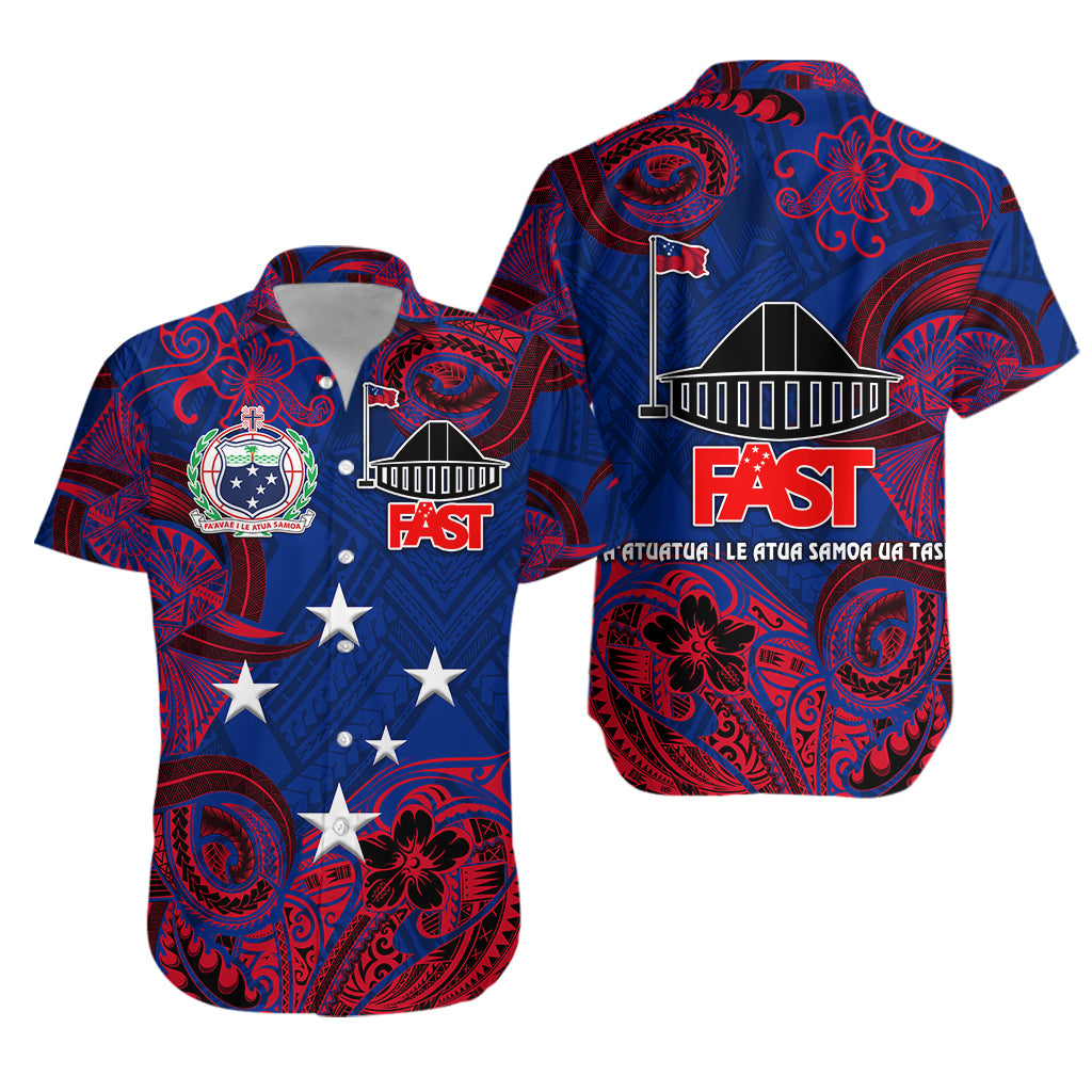 Samoa FAST Party Hawaiian Shirt Unique Style - NO.1 LT8 - Polynesian Pride