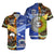 Custom Polynesian Aboriginal Matching Hawaiian Shirt and Dress Samoa Australia Together LT8 - Polynesian Pride