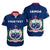 (Custom Personalised) Manu Samoa Rugby Hawaiian Shirt Simple Style - Blue Unisex Blue - Polynesian Pride