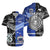 (Custom Personalised) Samoa And New Zealand Hawaiian Shirt Together - Black LT8 Unisex Black - Polynesian Pride