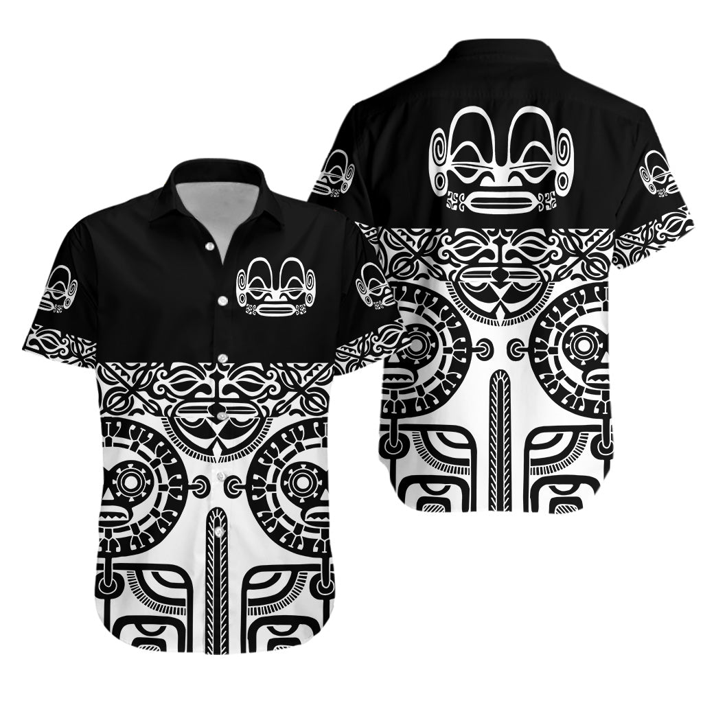 Marquesas Islands Hawaiian Shirt Marquesan Tattoo Special Style - Black LT8 - Polynesian Pride