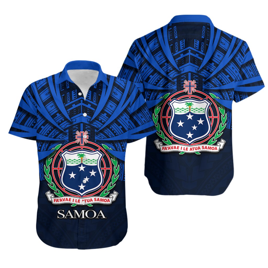 Vibe Hoodie Samoa Hawaiian Shirt Special Polynesian No.3 Unisex Blue - Polynesian Pride