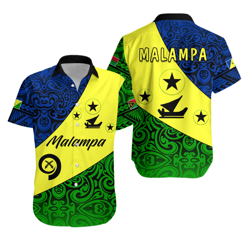 Malampa Province Hawaiian Shirt Vanuatu Pattern LT13 Unisex Yellow - Polynesian Pride