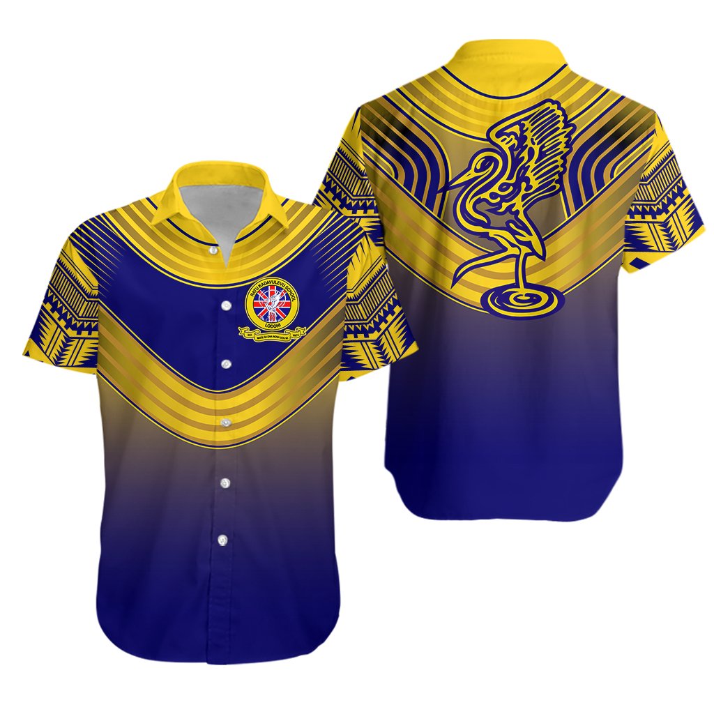 Ratu Kadavulevu Hawaiian Shirt Version 01 - School Unisex Blue - Polynesian Pride