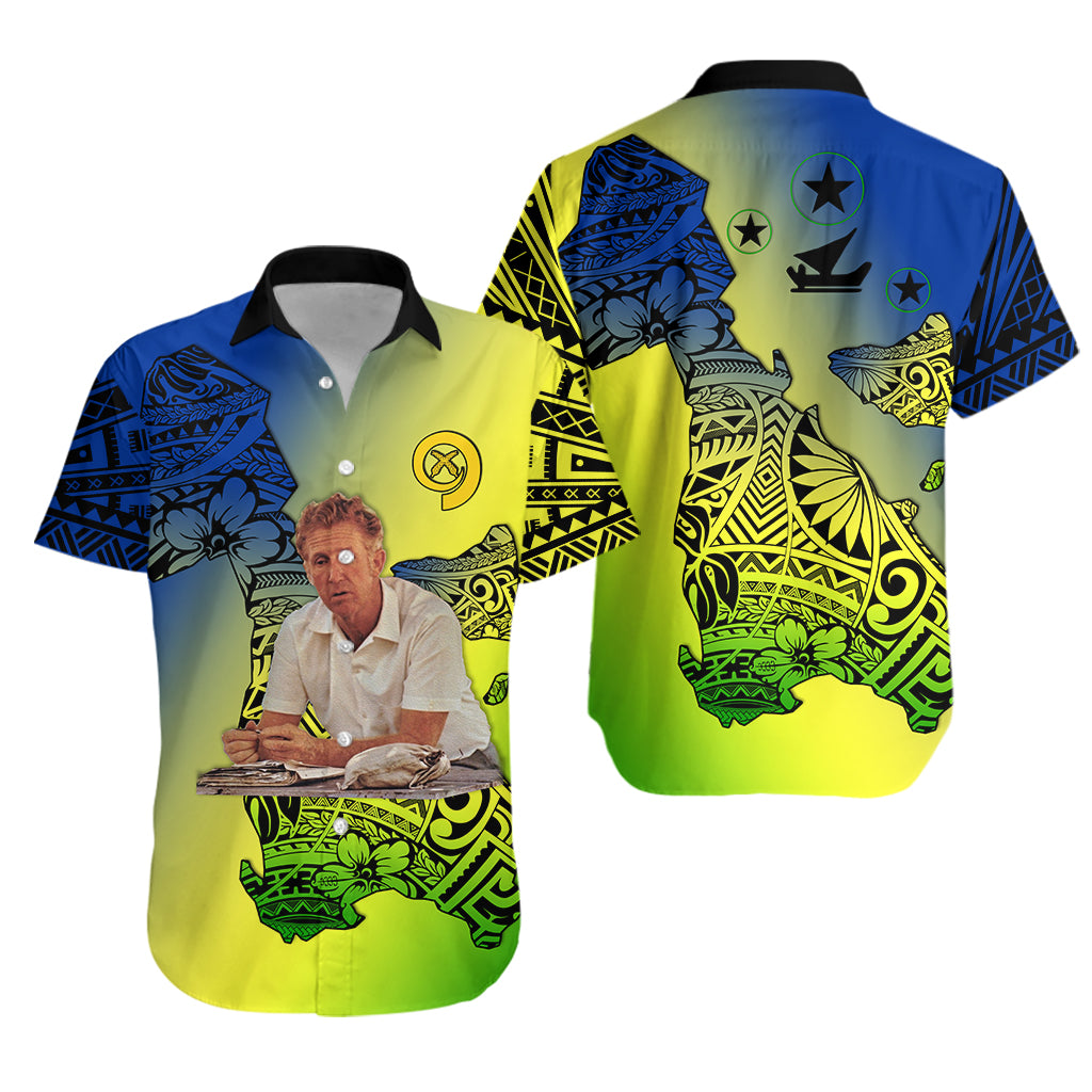 Vanuatu Darvall Wilkins Hawaiian Shirt Proud of Malampa LT13 Unisex Yellow - Polynesian Pride