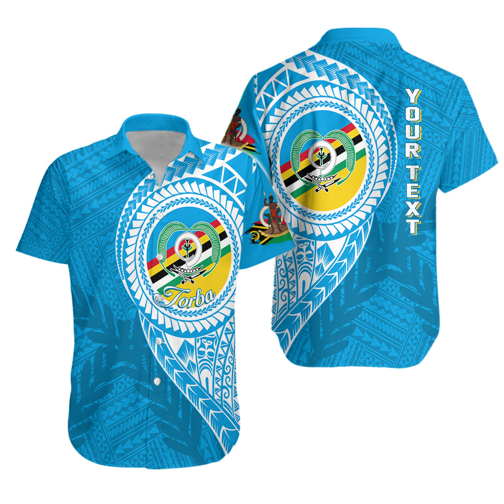 (Custom Personalised) Vanuatu Torba Province Hawaiian Shirt Torba Emblem LT7 Unisex Blue - Polynesian Pride