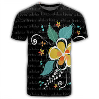 Hawaiian Aloha Plumeria Polynesian T Shirt - Polynesian Pride