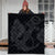 Hawaiian Anchor Poly Tribal Hibiscus Polynesian Premium Quilts Gray - AH - Polynesian Pride