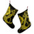 Hawaiian Anchor Poly Tribal Hibiscus Polynesian Christmas Stocking Yellow - AH - Polynesian Pride